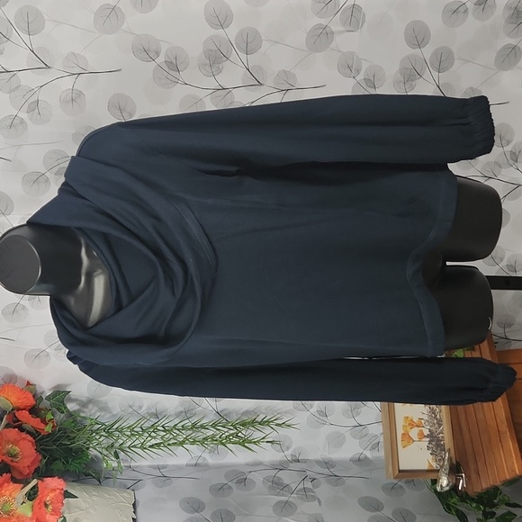 Anthro Daily Practice Slouchy Cowl Top - Picture 3 of 8